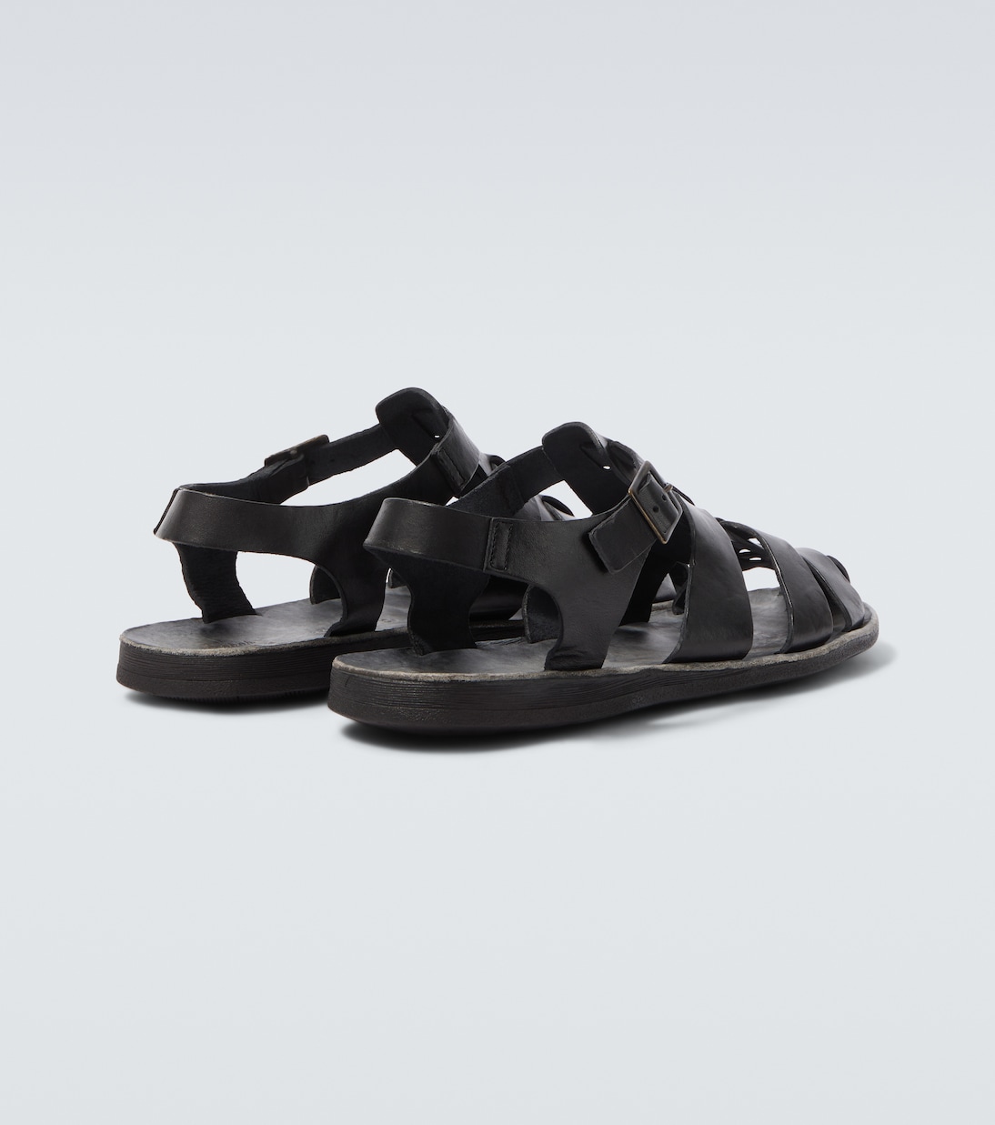 Porto leather fisherman sandals | Sabah