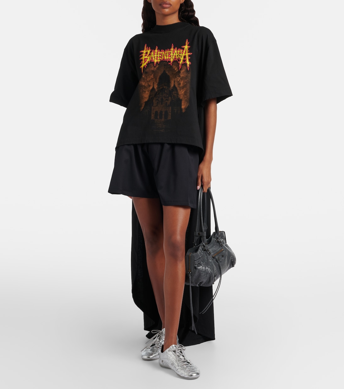 Schultertasche Le City East-West aus Leder | Balenciaga