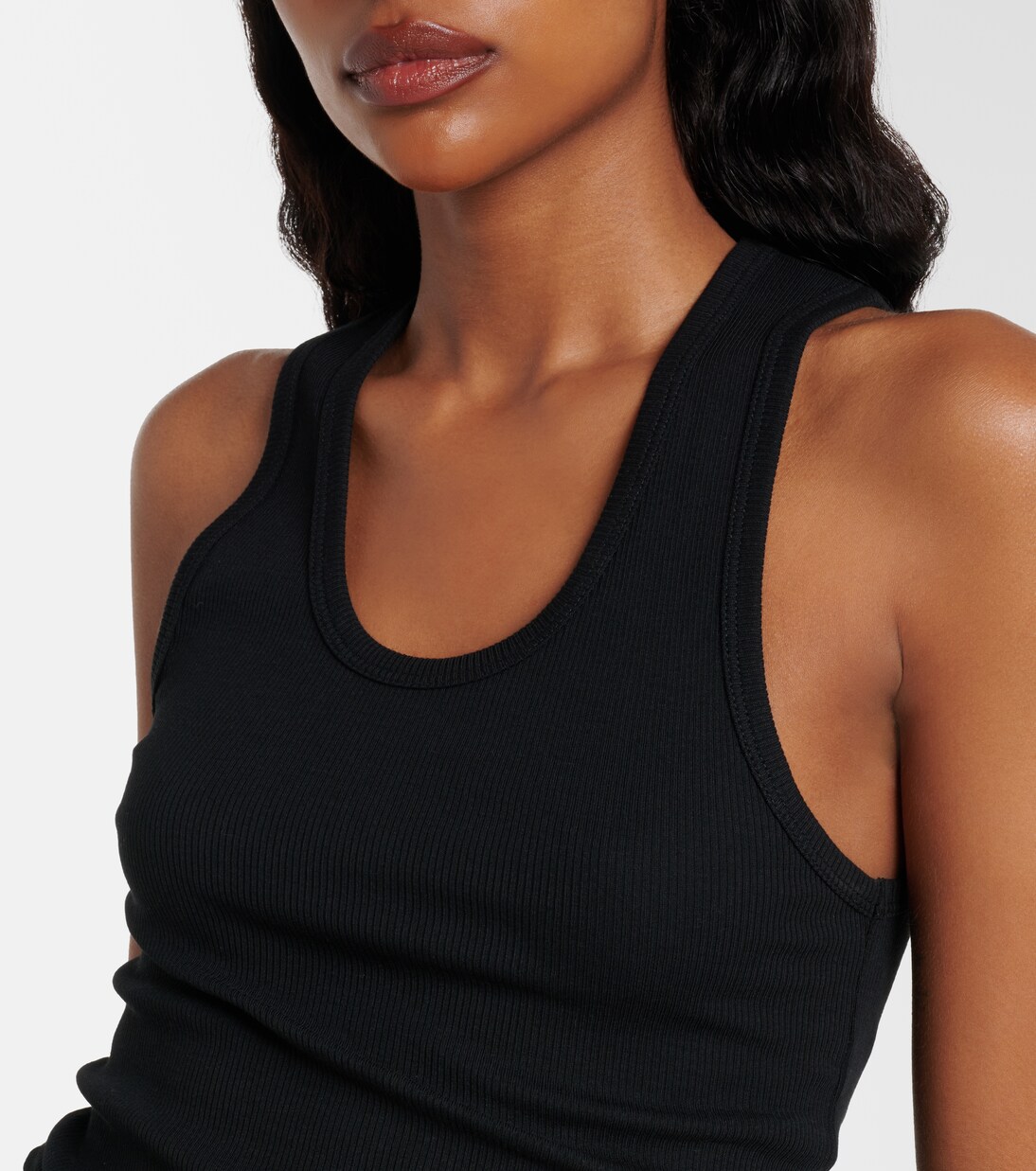 Tanktop aus Rippstrick | Wardrobe.NYC