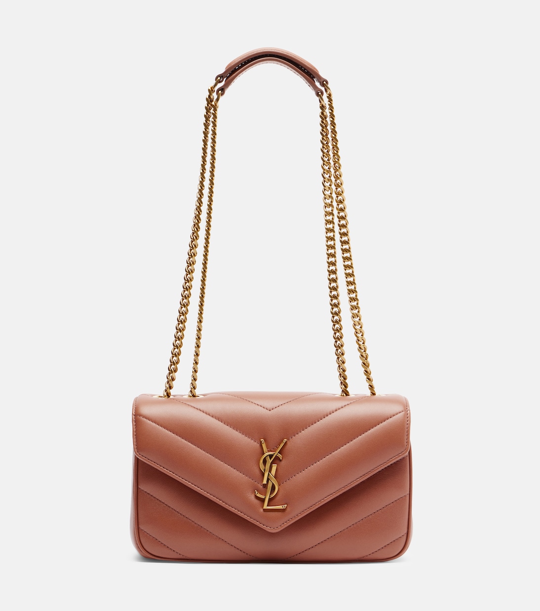 Loulou Small leather shoulder bag | Saint Laurent