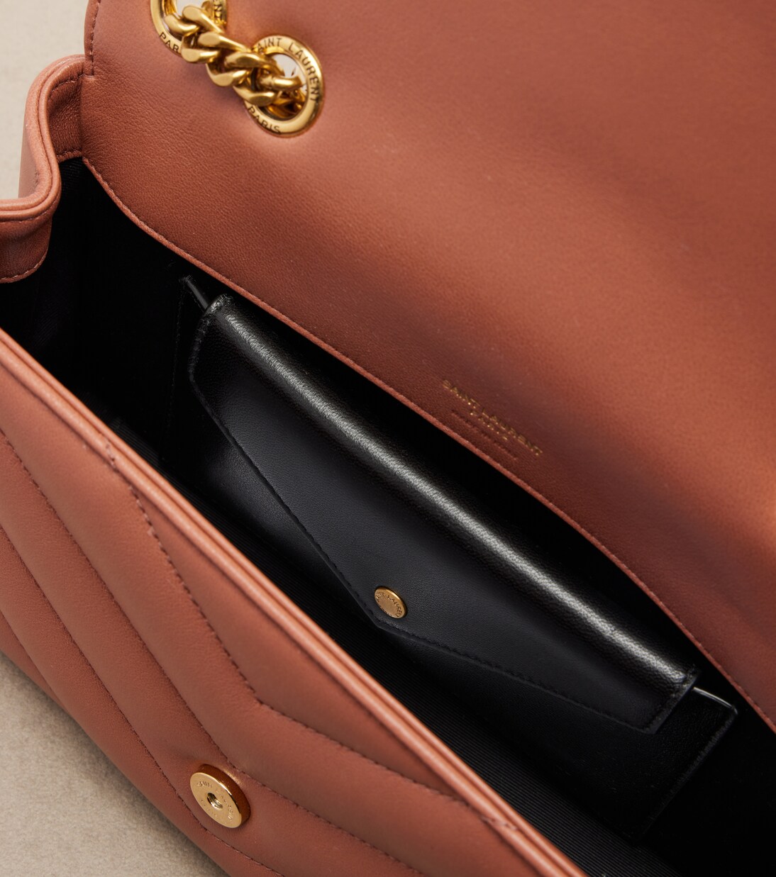 Loulou Small leather shoulder bag | Saint Laurent