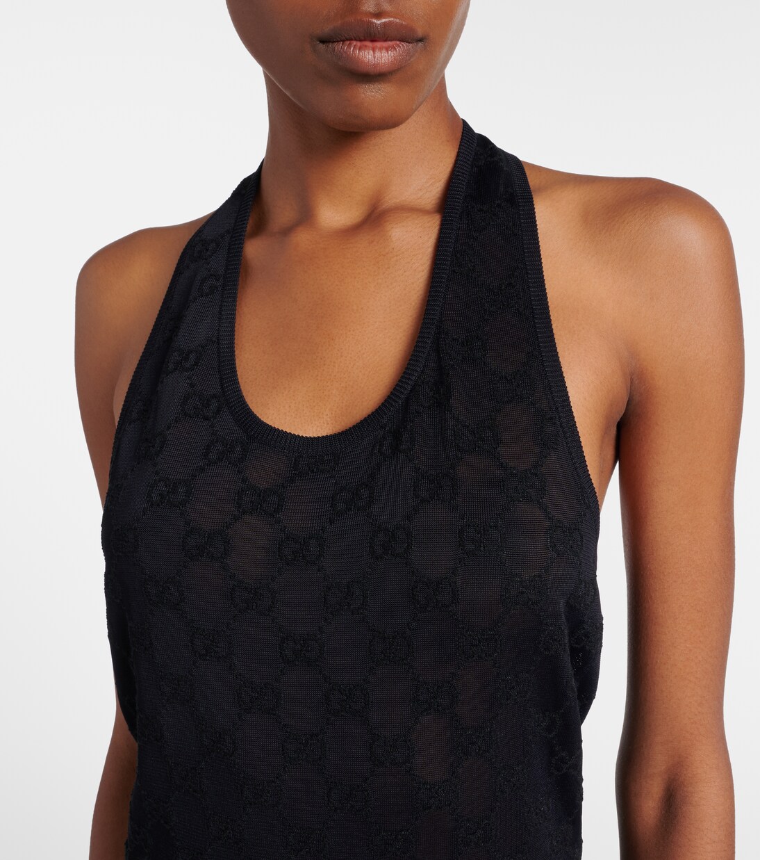 GG crêpe minidress | Gucci