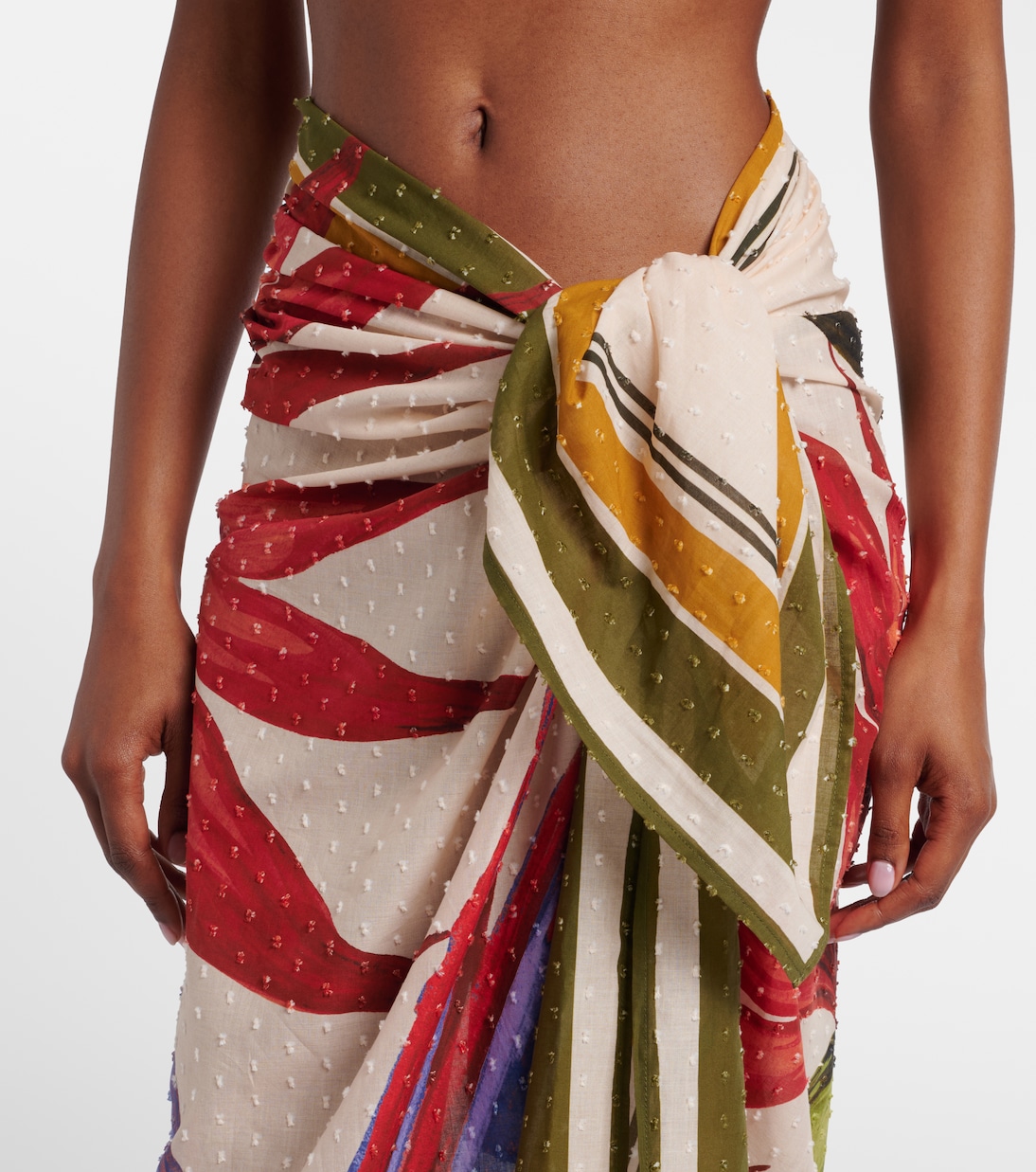 قطعة مكمّلة للشاطئ من القطن بورود  | Farm Rio