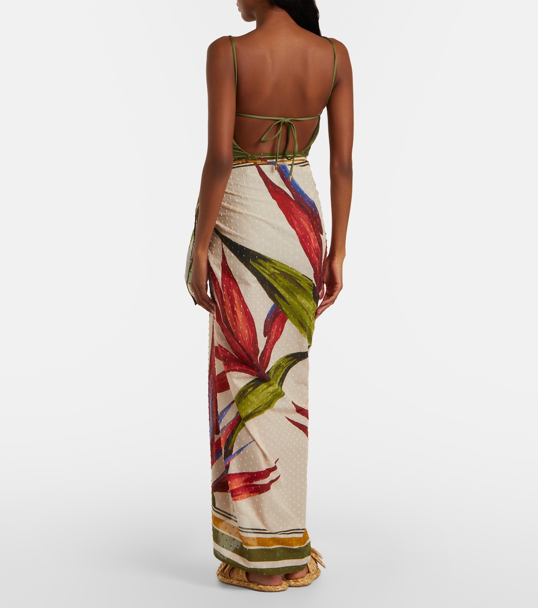 Floral cotton beach cover-up | Farm Rio