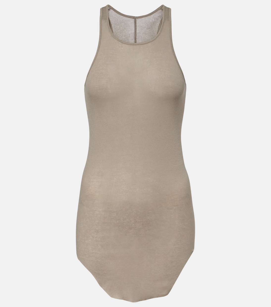 Ribbed-knit cotton tank top  | Rick Owens