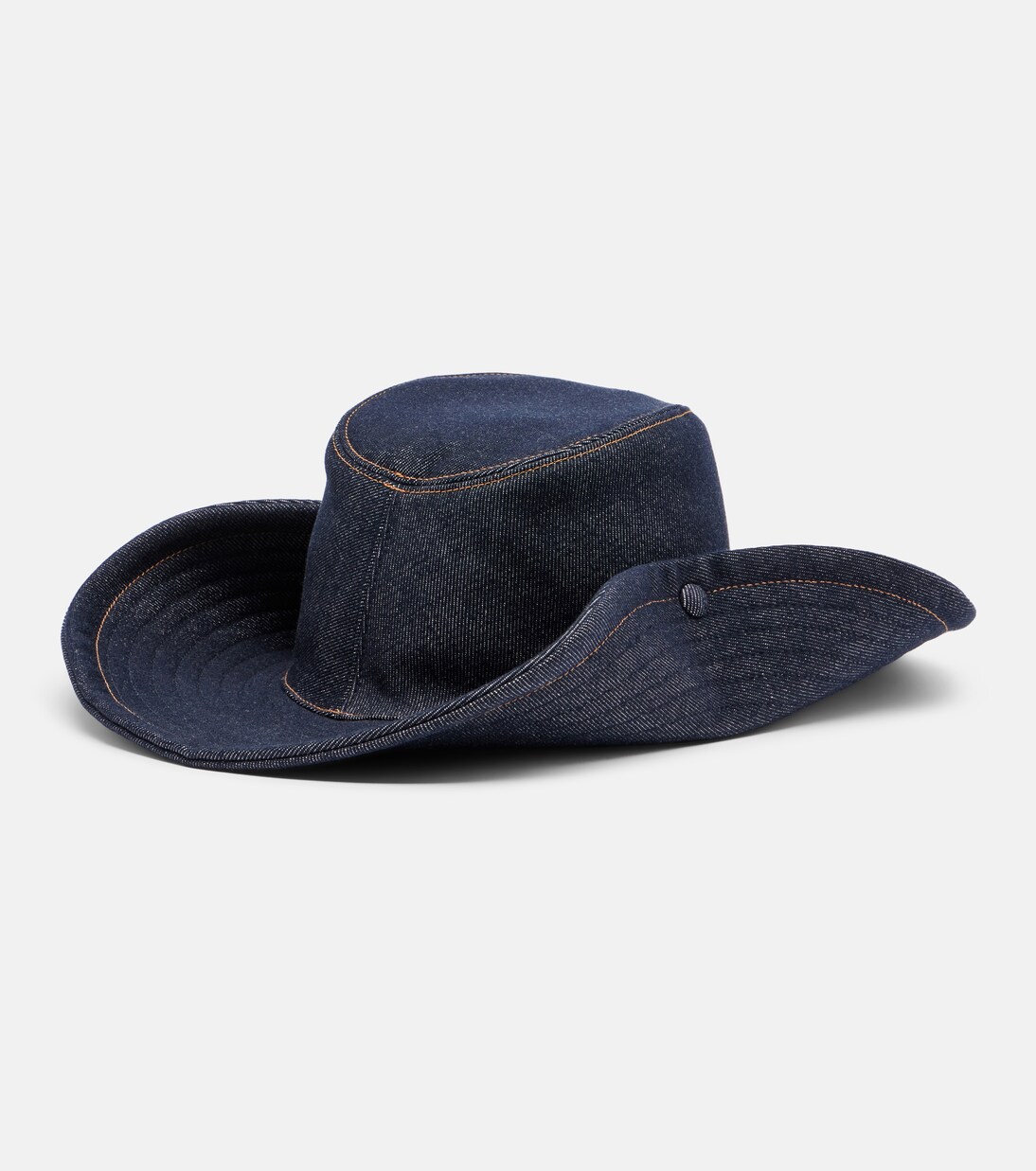Cappello da cowboy in denim | Miu Miu