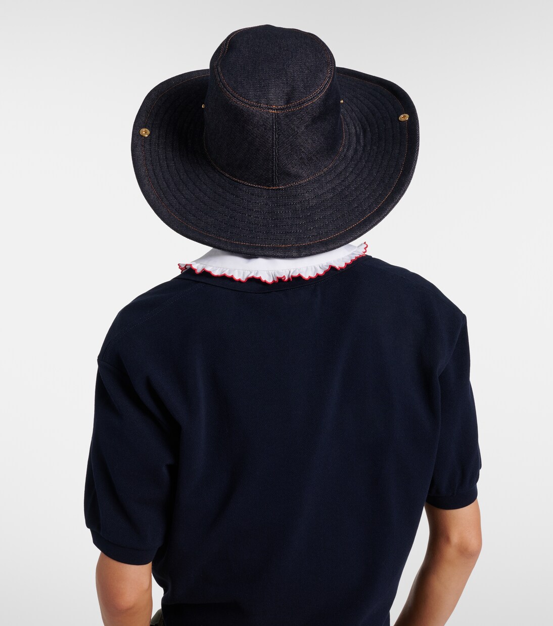 Cappello da cowboy in denim | Miu Miu