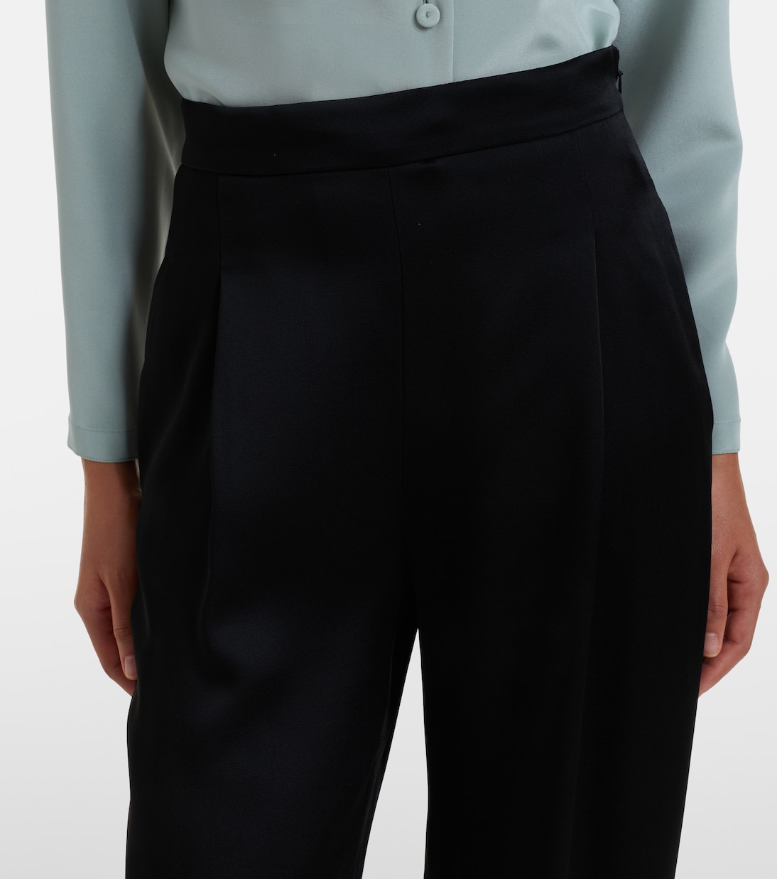 Weite Hose aus Crêpe | Max Mara