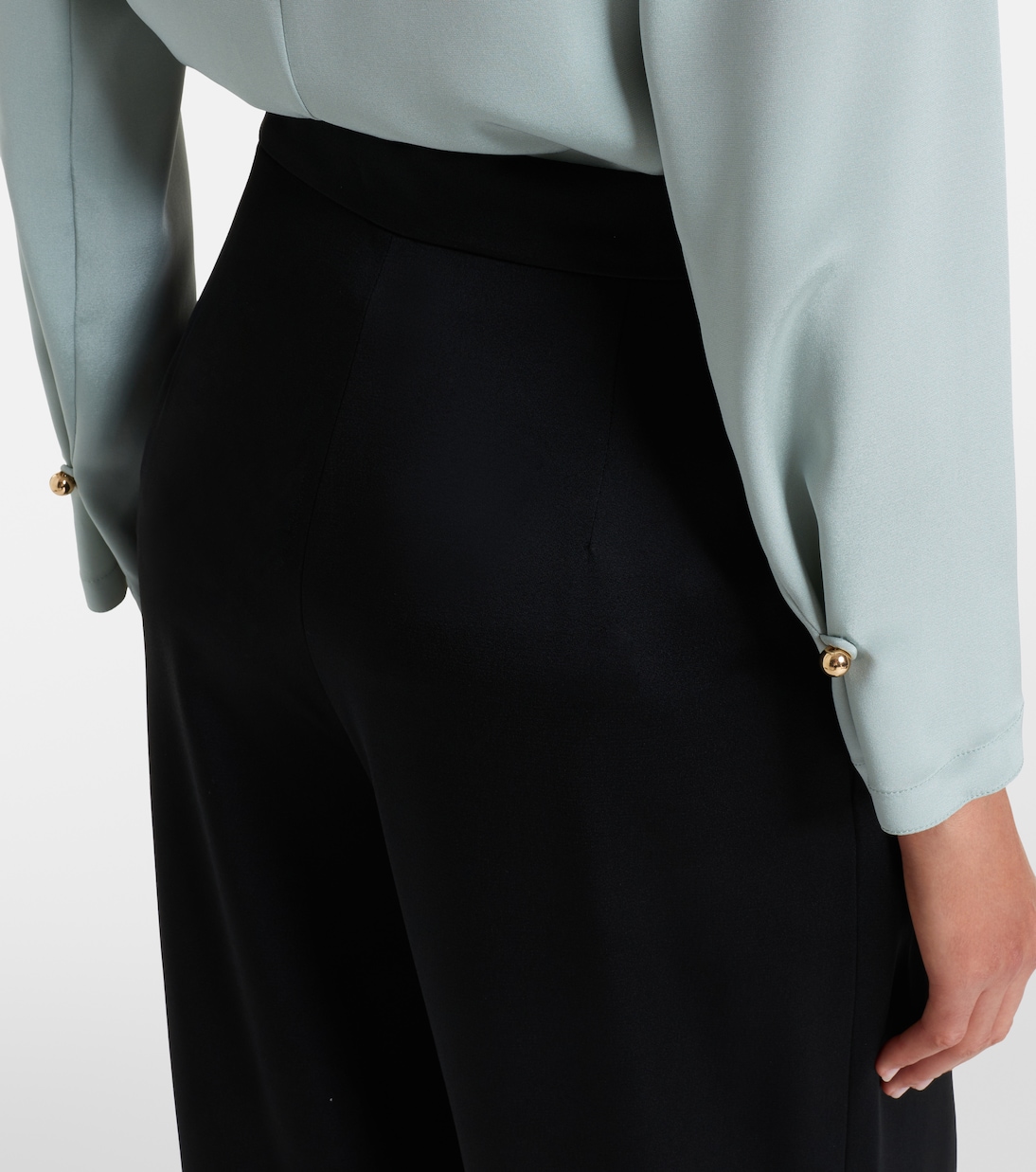 Weite Hose aus Crêpe | Max Mara