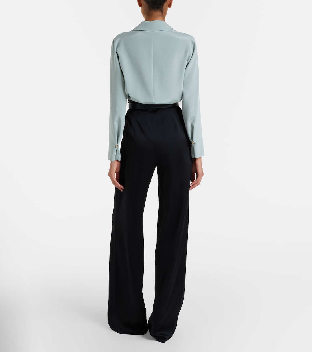 Weite Hose aus Crêpe | Max Mara