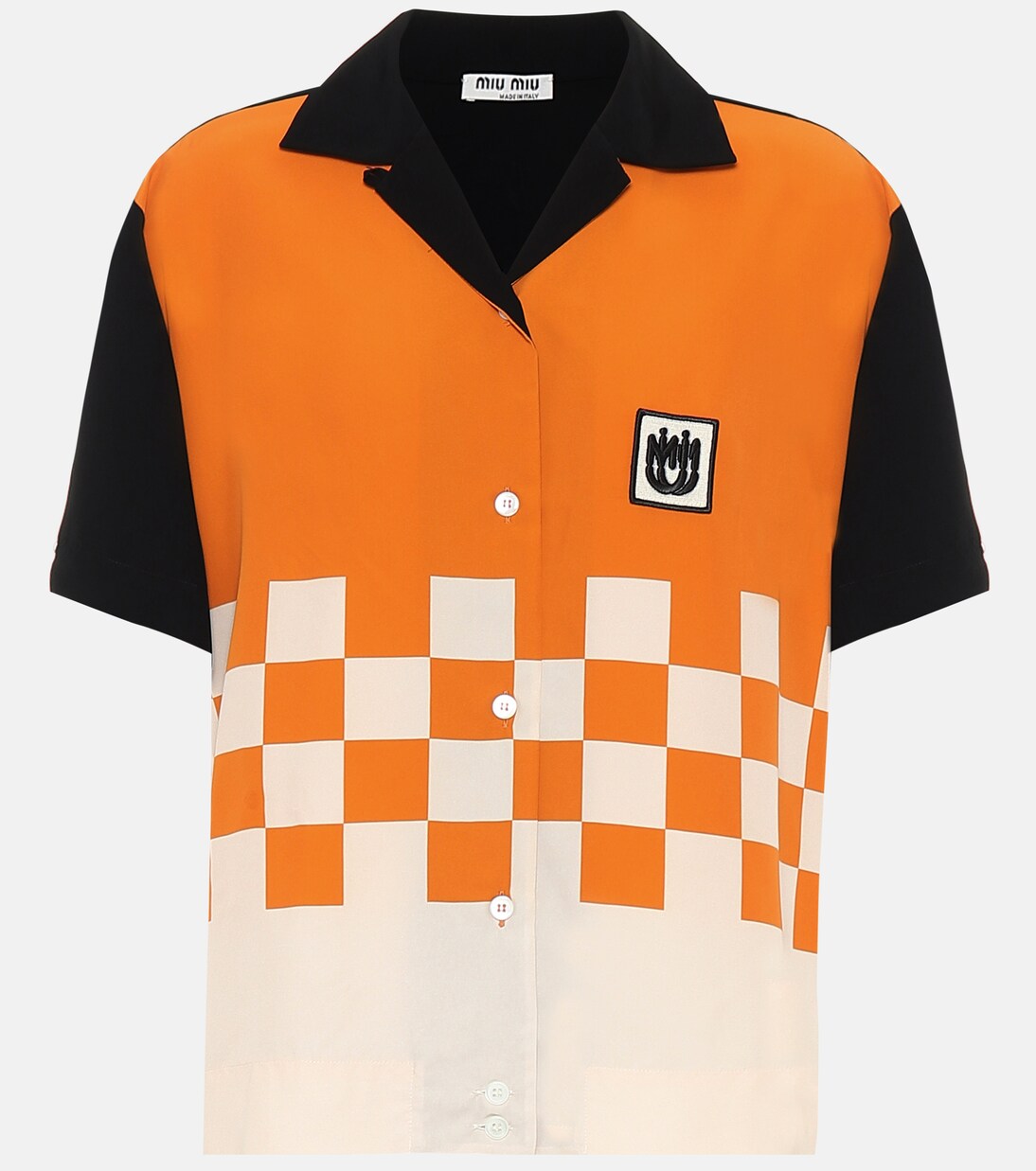 Checkerboard shirt | Miu Miu