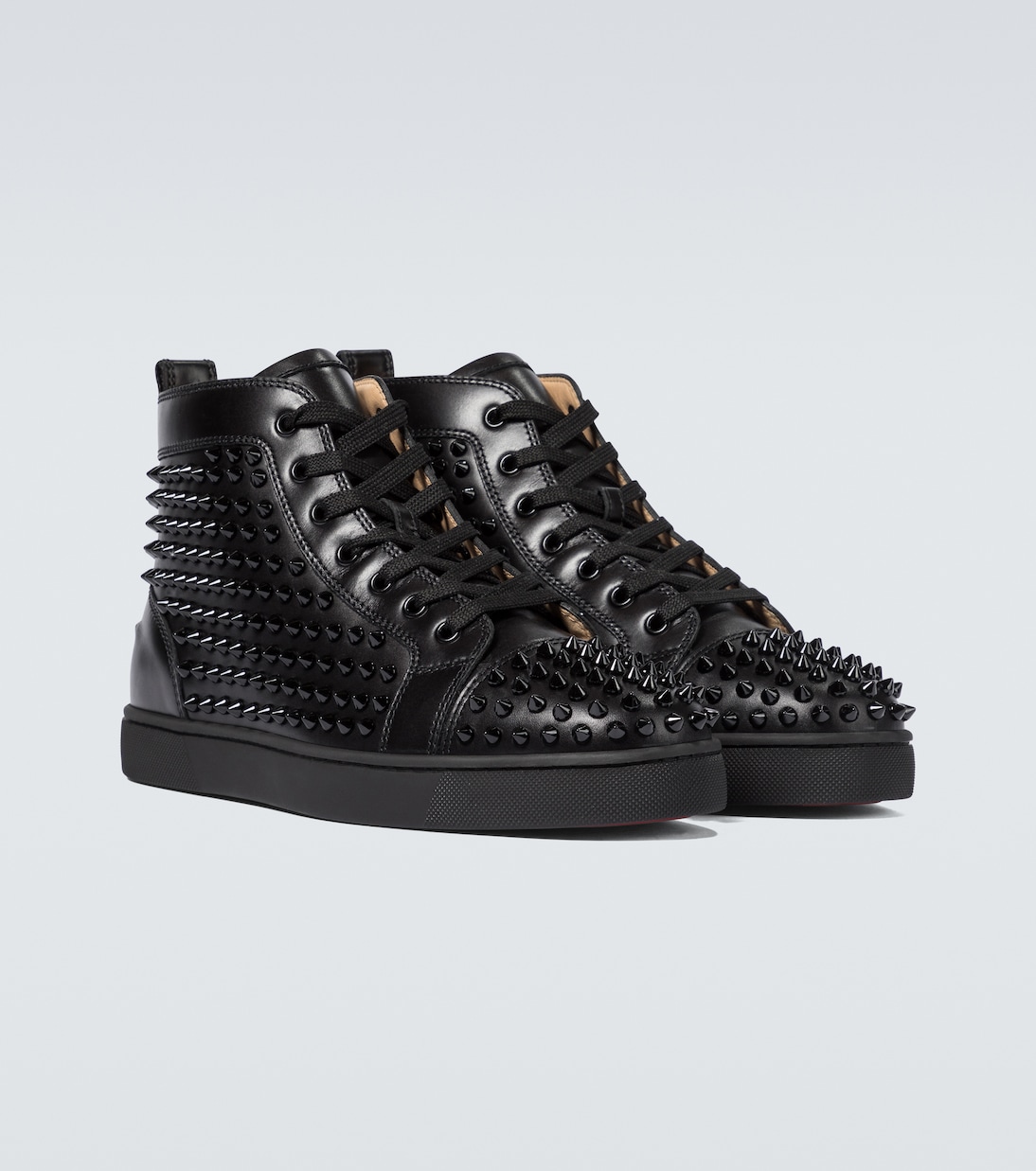 High-Top Sneakers Louis Spikes aus Leder | Christian Louboutin