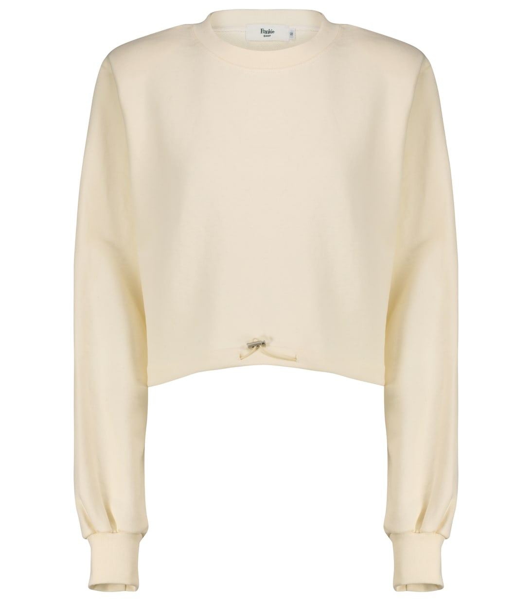 Cropped Sweatshirt aus Baumwolle | The Frankie Shop