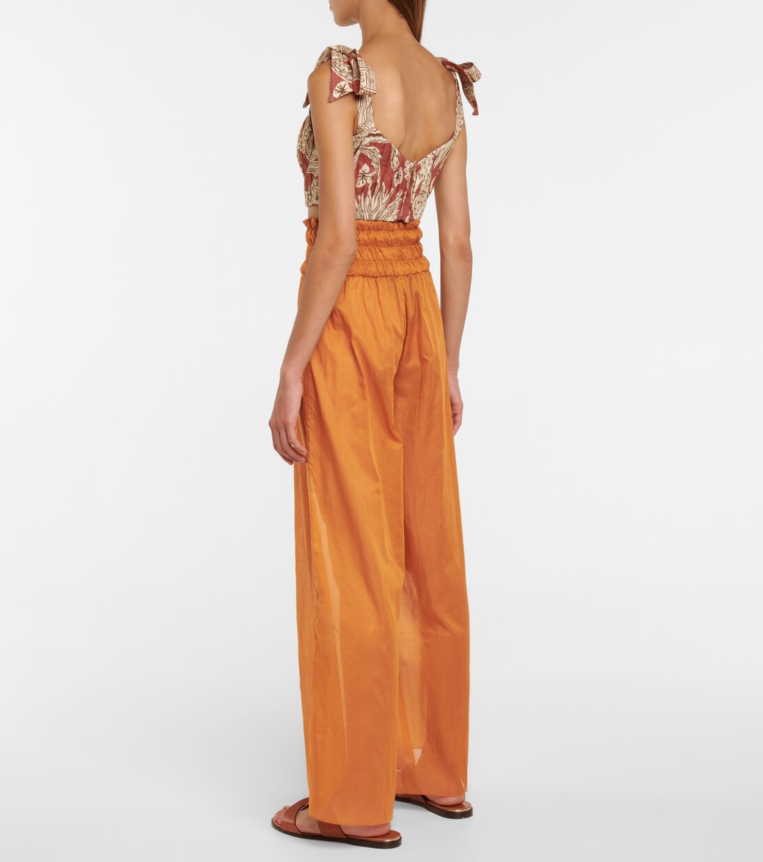 Pantalon ample Esperanza en coton | Johanna Ortiz