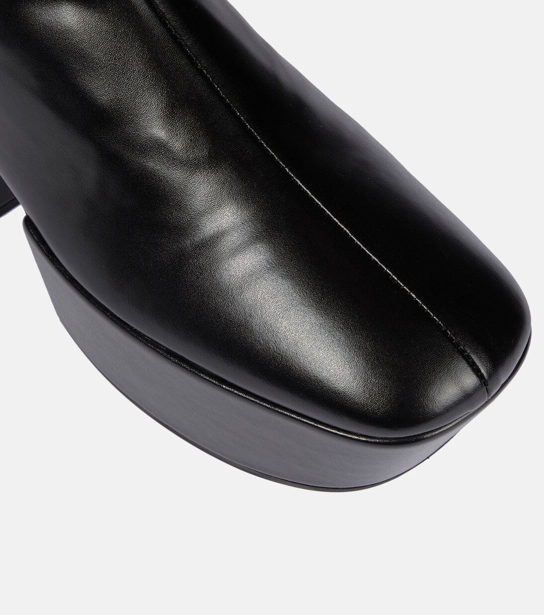 Platform over-the-knee boots | Prada