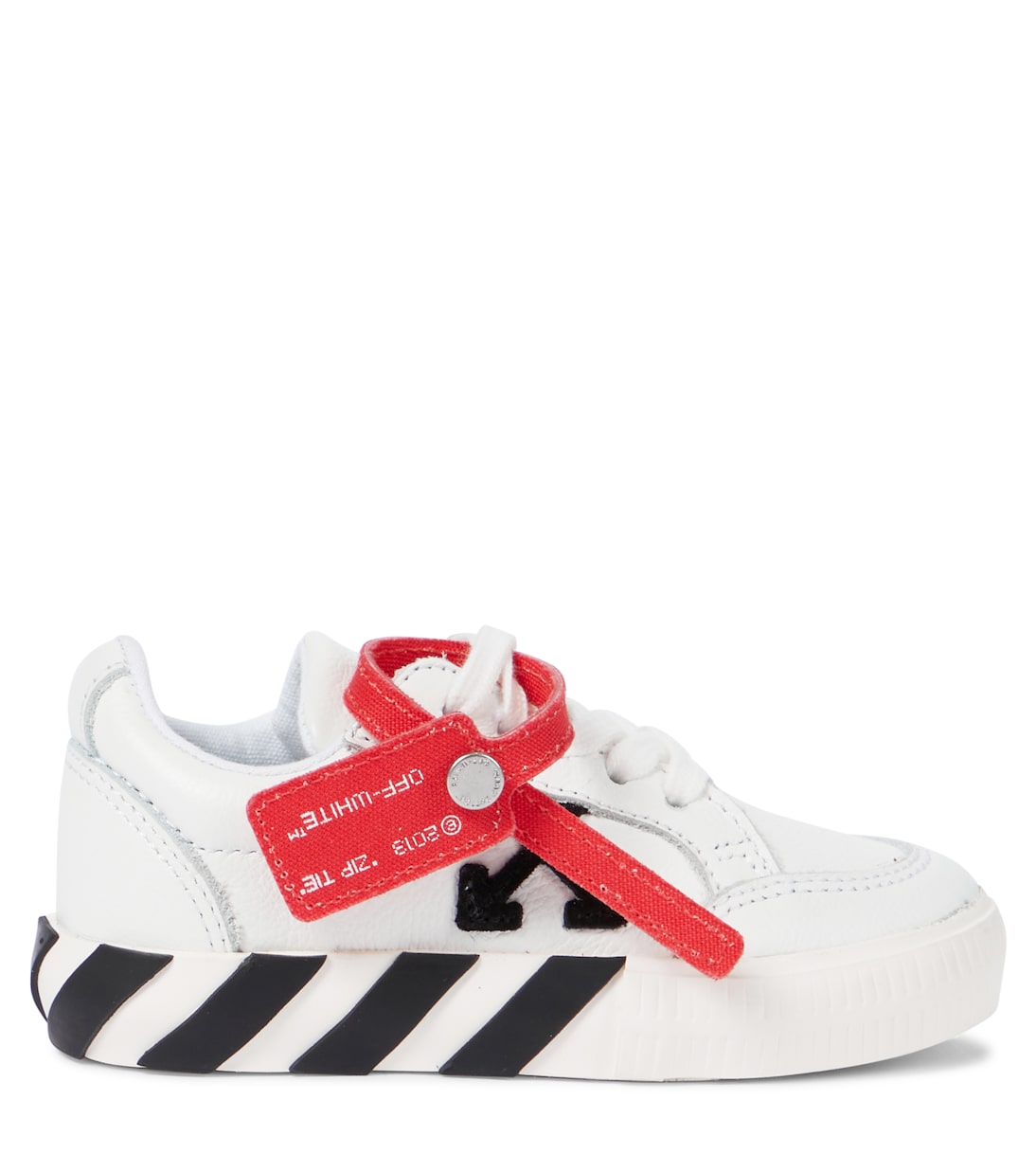Low Vulcanized leather sneakers | Off-White Kids