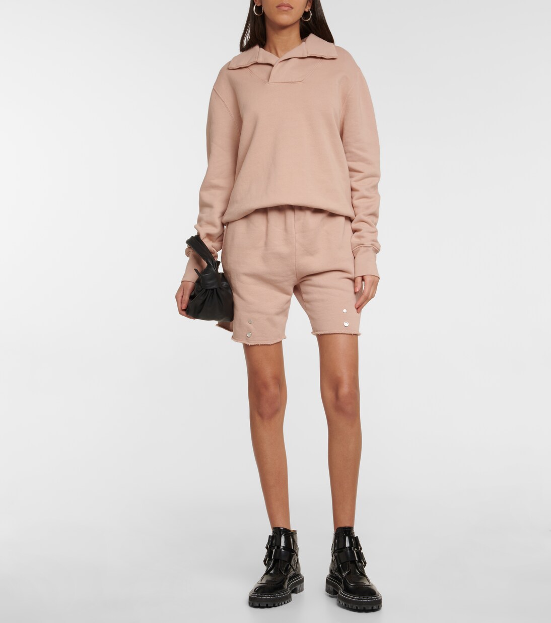 Sweatshirt Yacht aus Baumwoll-Fleece | Les Tien