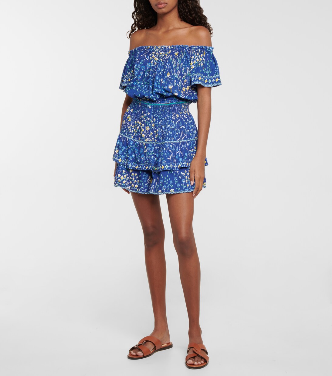 Blouse Camilla à fleurs | Poupette St Barth