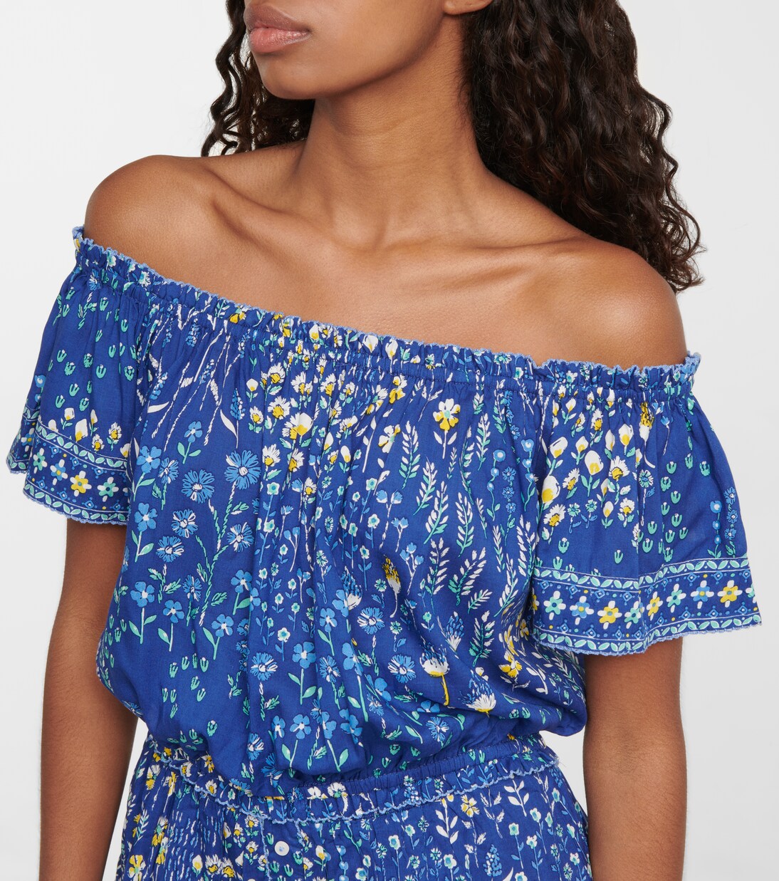 Blouse Camilla à fleurs | Poupette St Barth