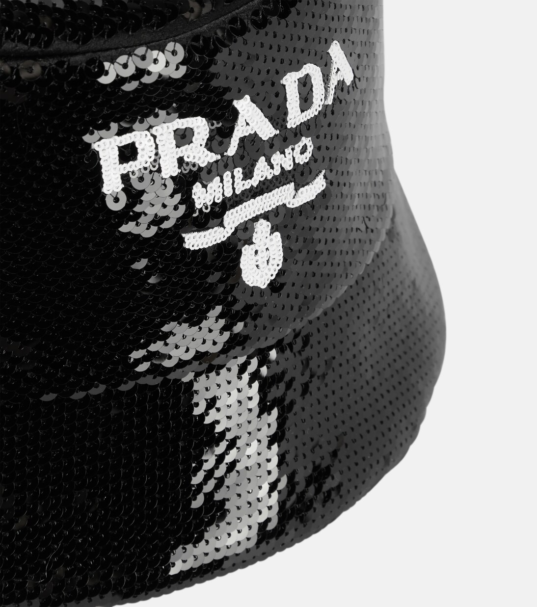 시퀸 버킷 햇 | Prada