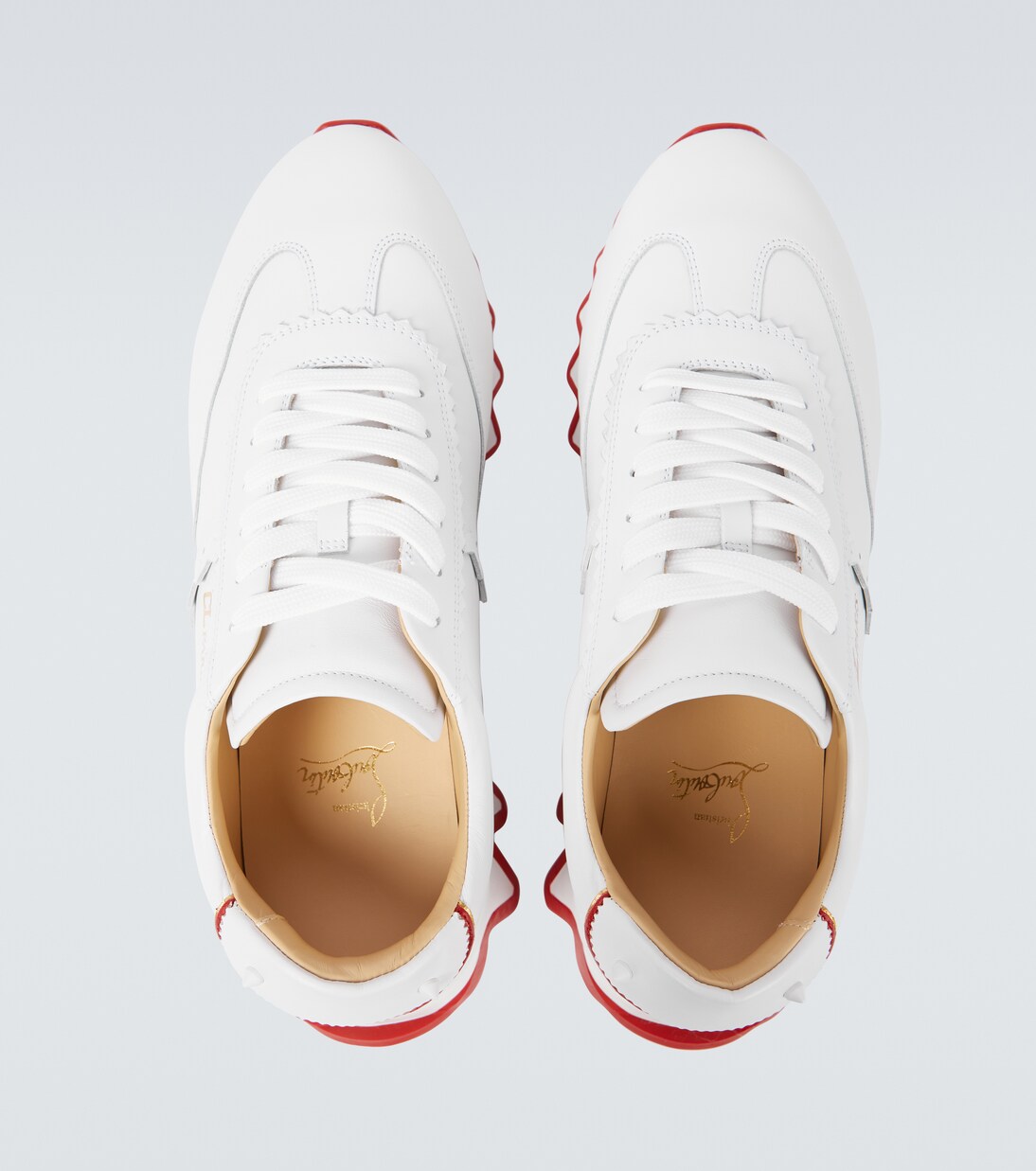 Loubishark leather sneakers | Christian Louboutin