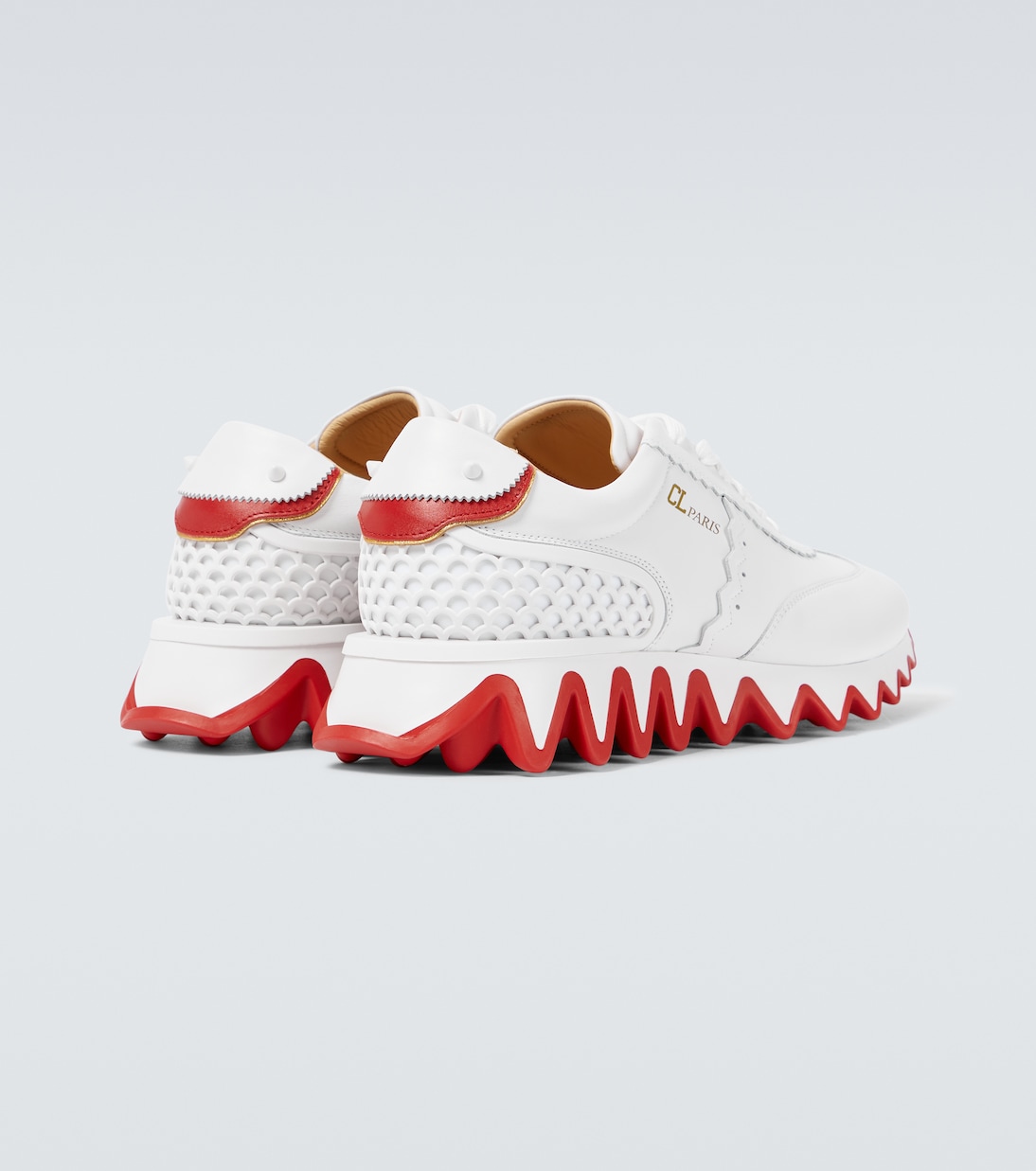 Loubishark leather sneakers | Christian Louboutin