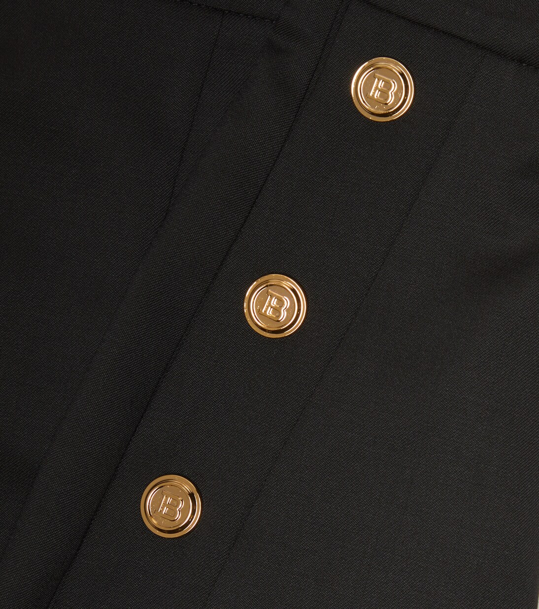 Jupe en laine vierge | Balmain Kids