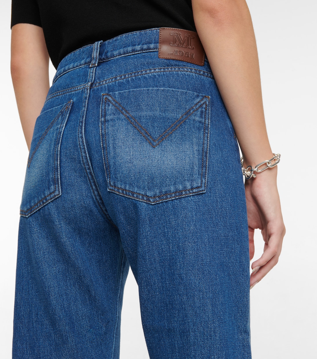Zena high-rise straight jeans | Max Mara