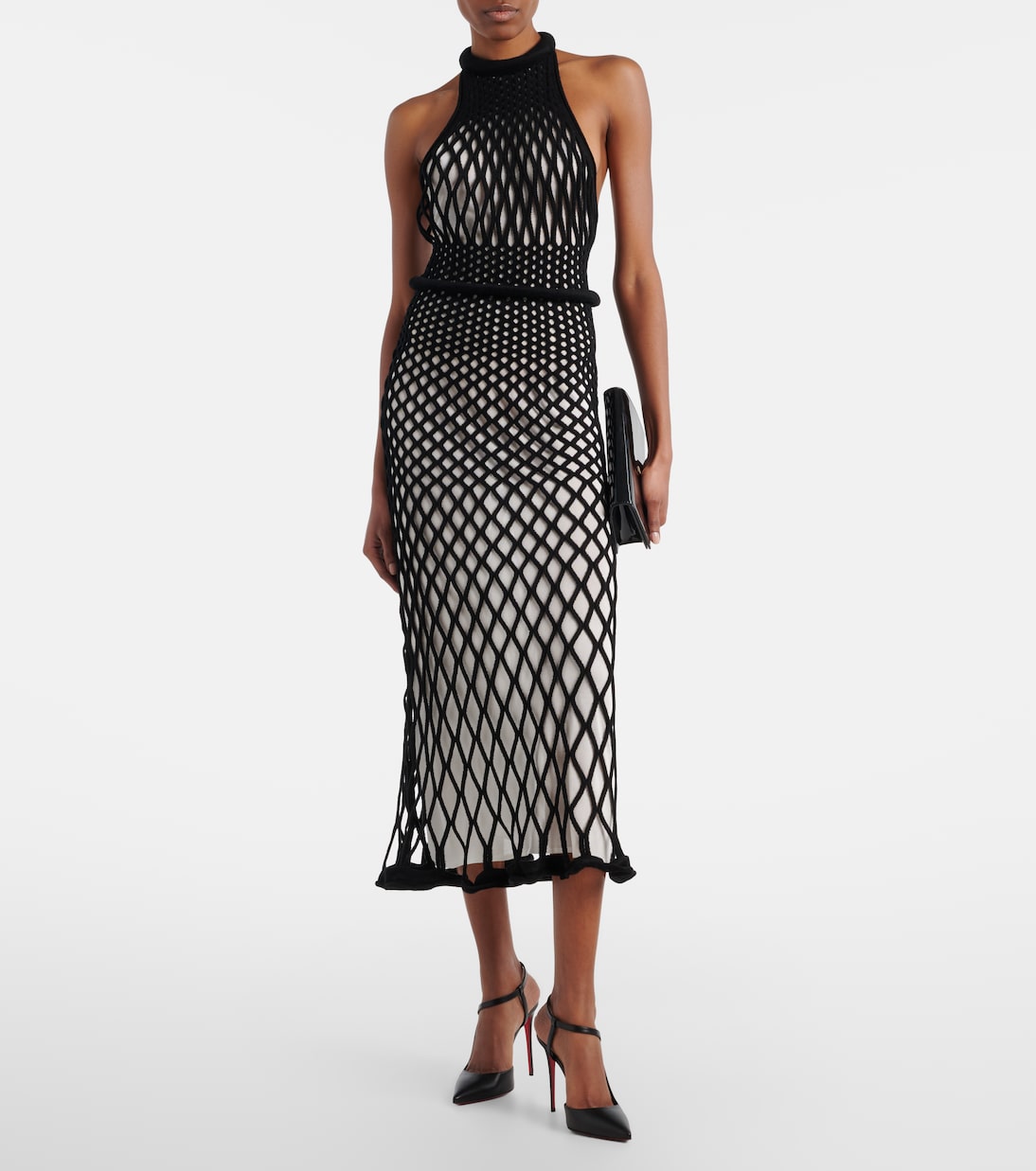 Jenlove 100 leather slingback pumps | Christian Louboutin