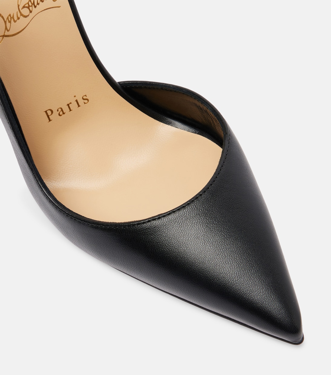 Jenlove 100 leather slingback pumps | Christian Louboutin