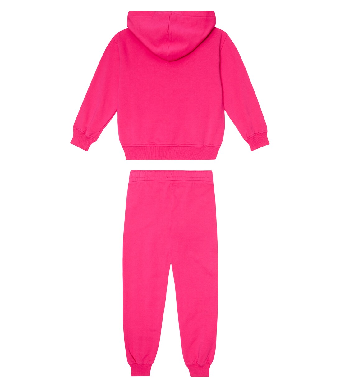 Cotton-blend hoodie and sweatpants set | Moschino Kids
