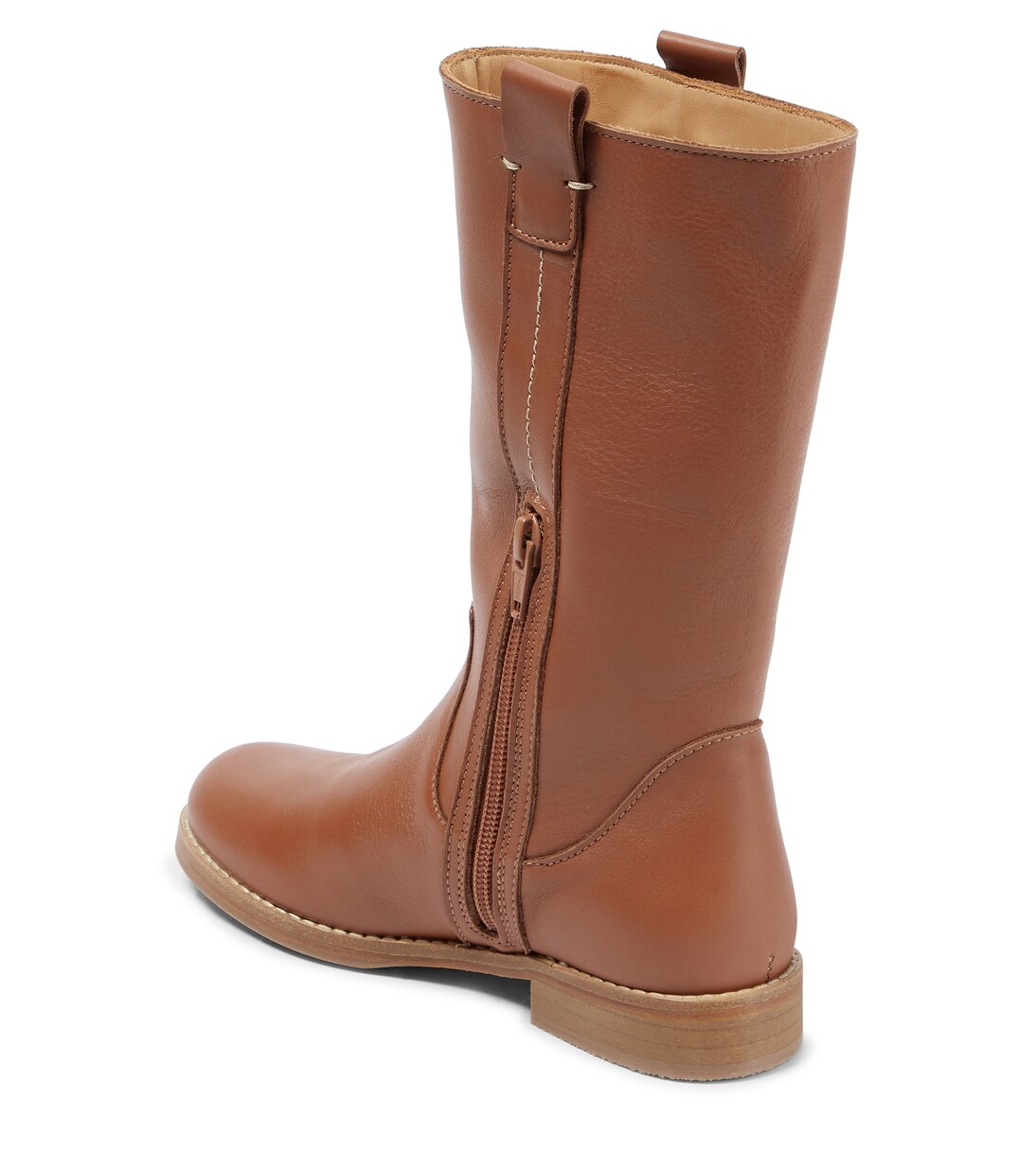 Knee-high leather boots | Chloé Kids