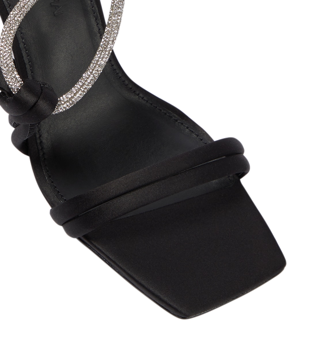 Verzierte Sandalen Cassie aus Satin | Simkhai