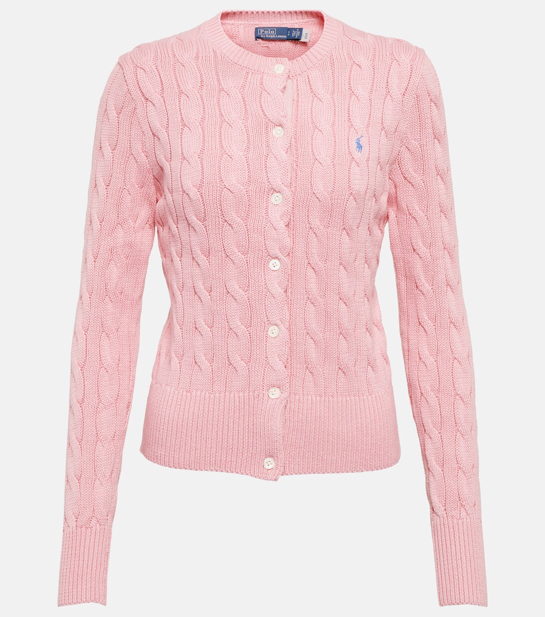 Cable-knit cotton cardigan | Polo Ralph Lauren