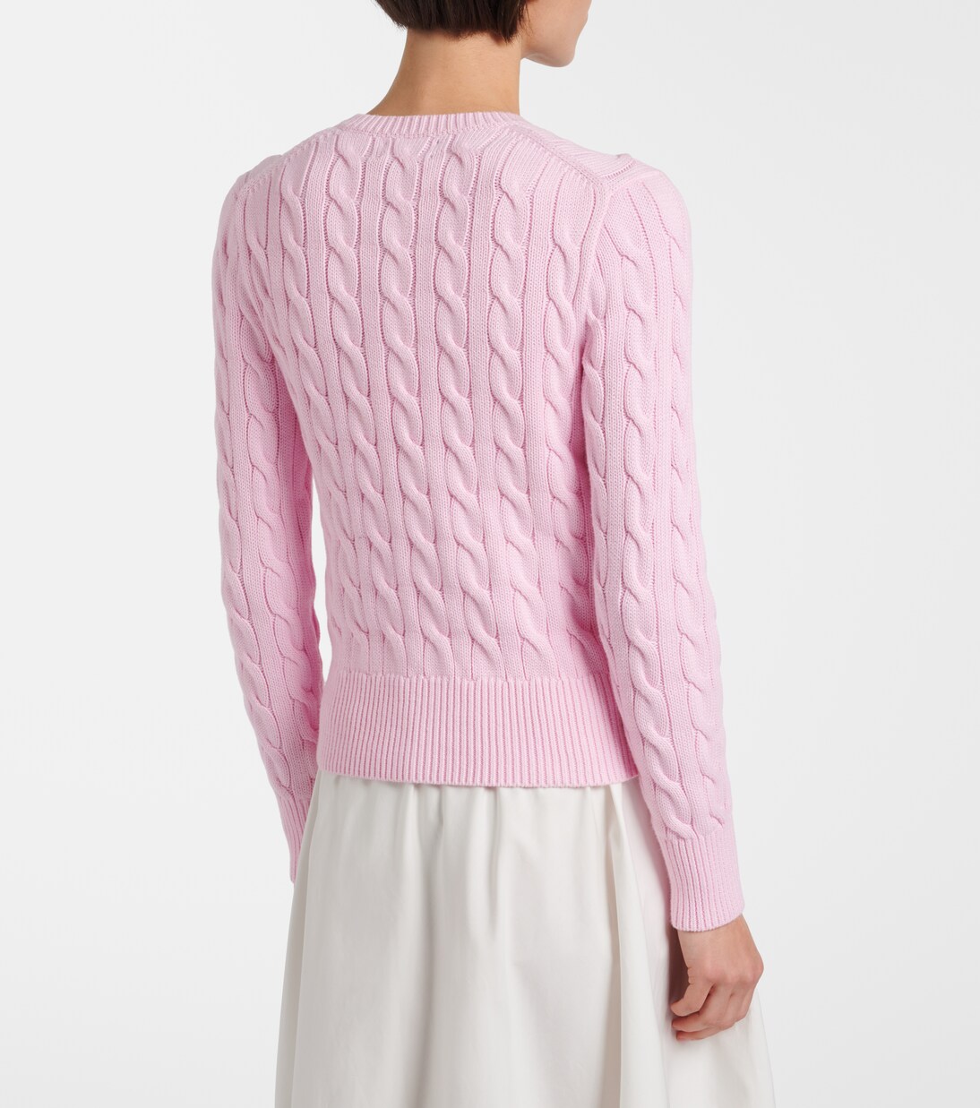 Cable-knit cotton cardigan | Polo Ralph Lauren