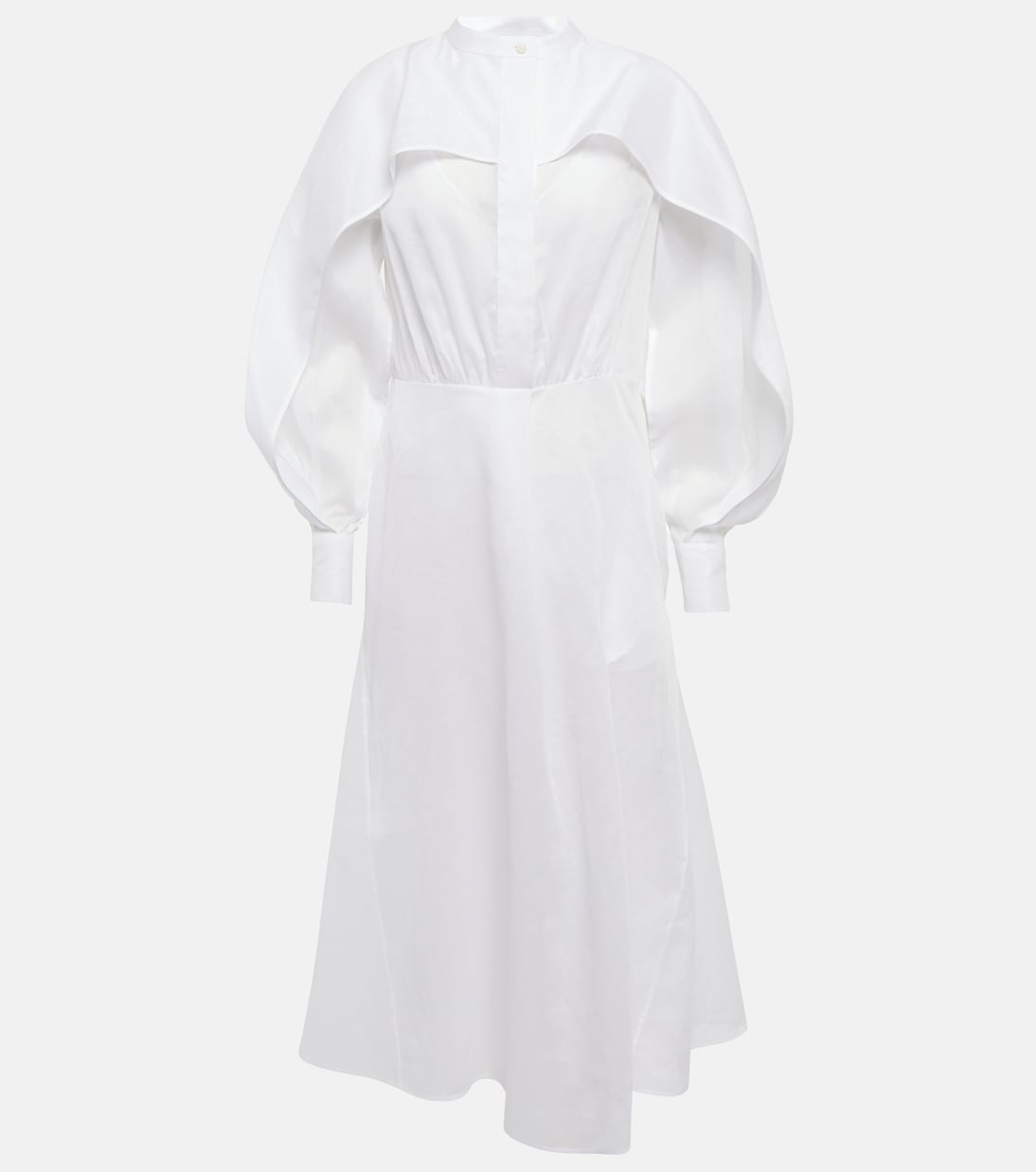 Cotton shirt dress | Jil Sander