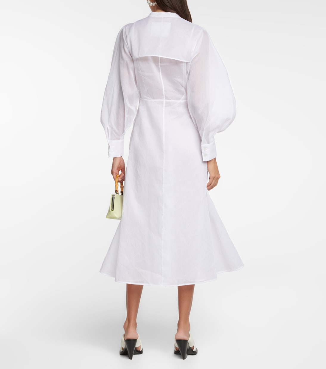 Cotton shirt dress | Jil Sander