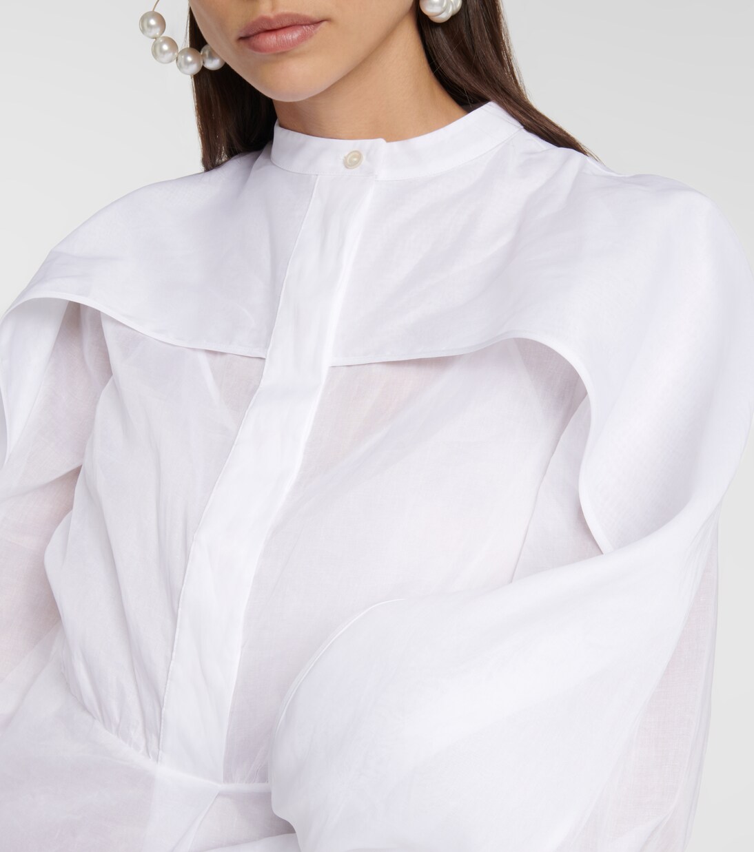 Cotton shirt dress | Jil Sander