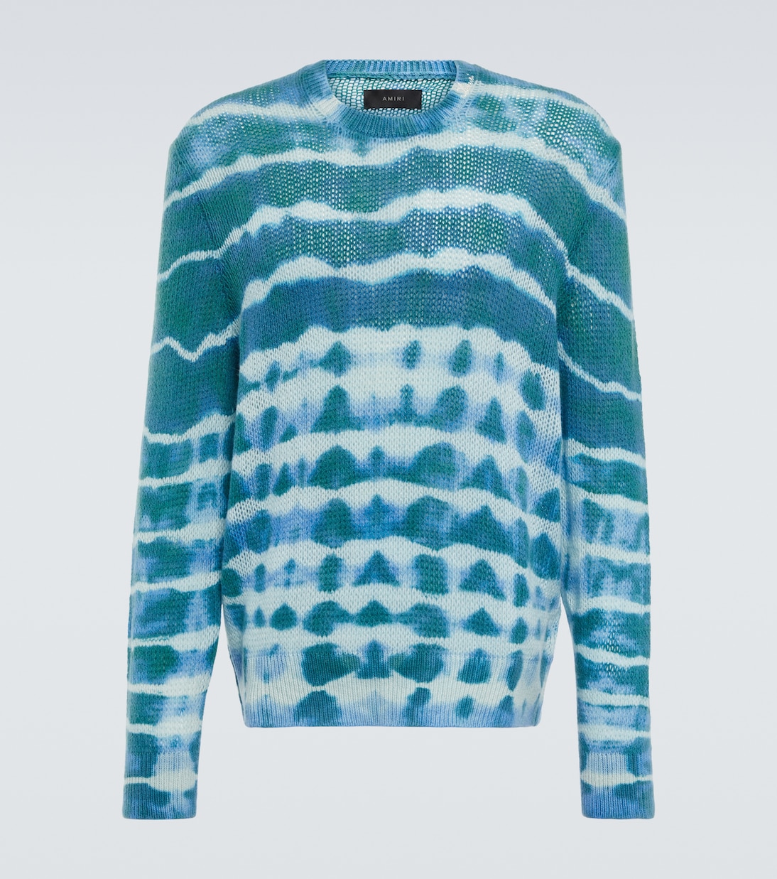 Pullover in lana e cashmere tie-dye | Amiri