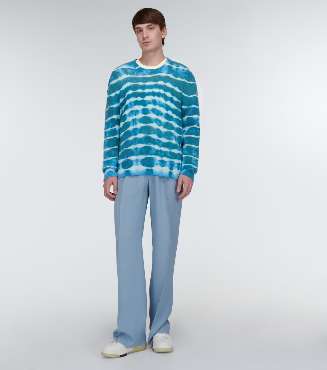 Pullover in lana e cashmere tie-dye | Amiri