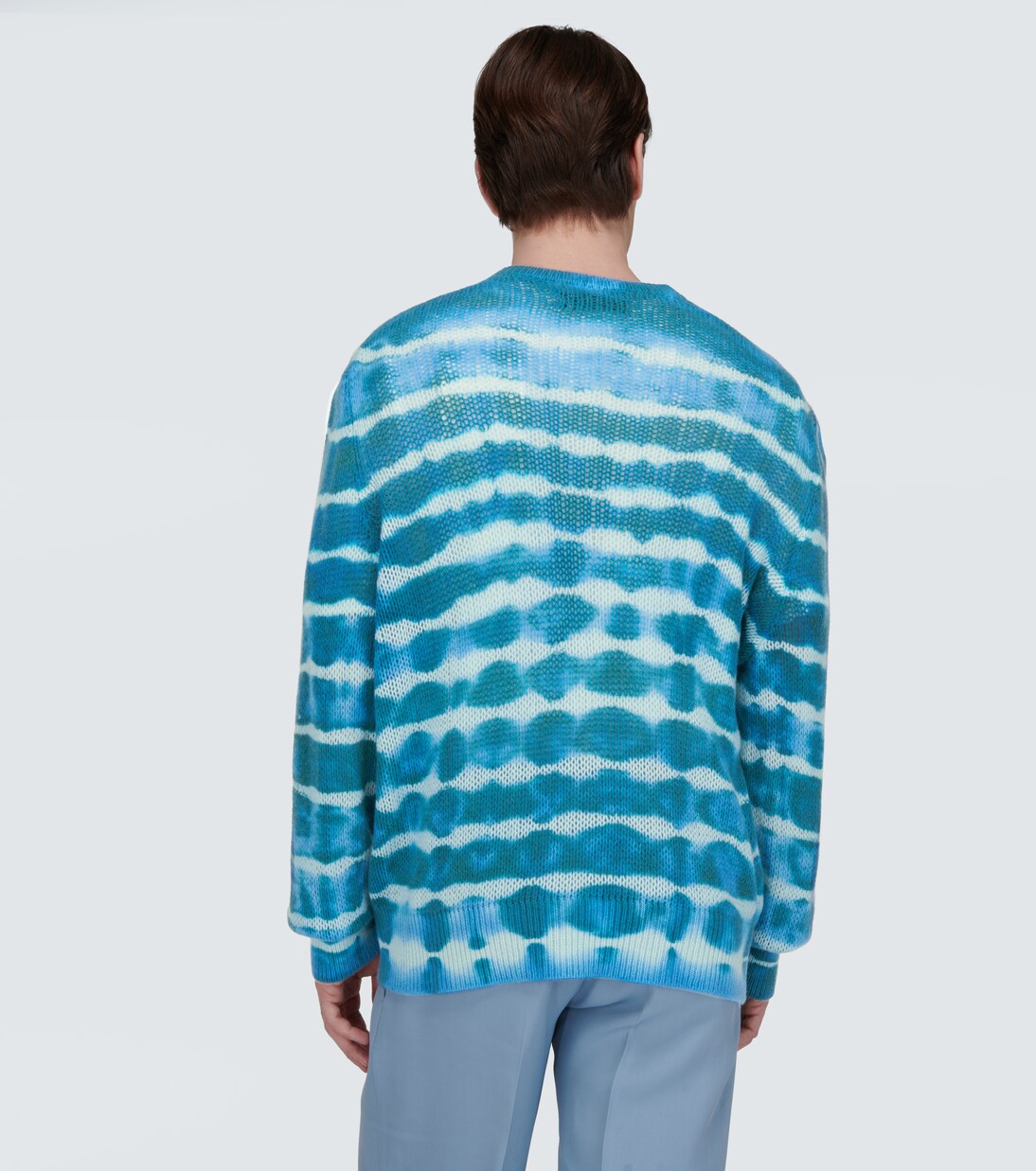 Pullover in lana e cashmere tie-dye | Amiri