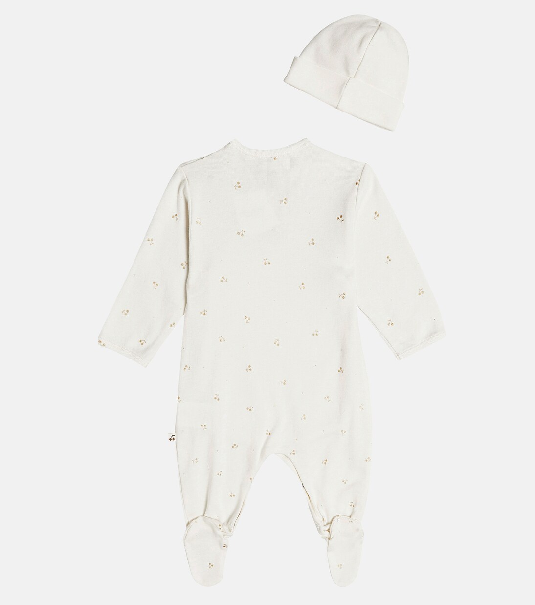 Baby Set aus Strampler, Mütze, zwei Decken und Milchzahndose | Bonpoint