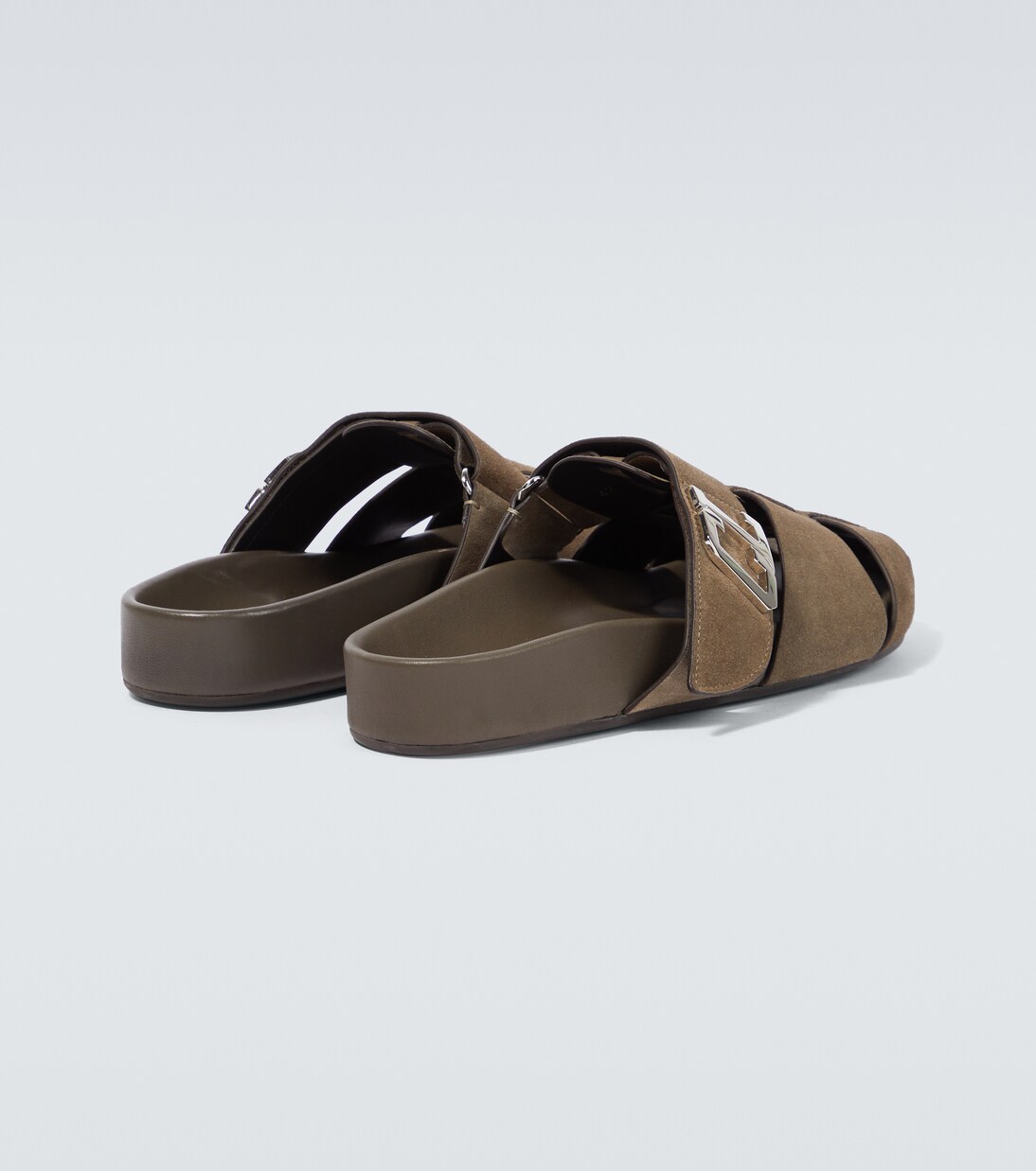 Verzierte Slippers aus Veloursleder | Christian Louboutin