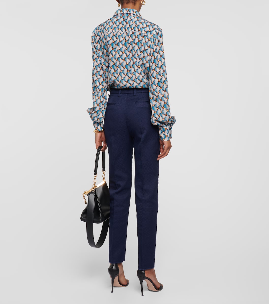 High-Rise-Hose aus Baumwolle | Etro