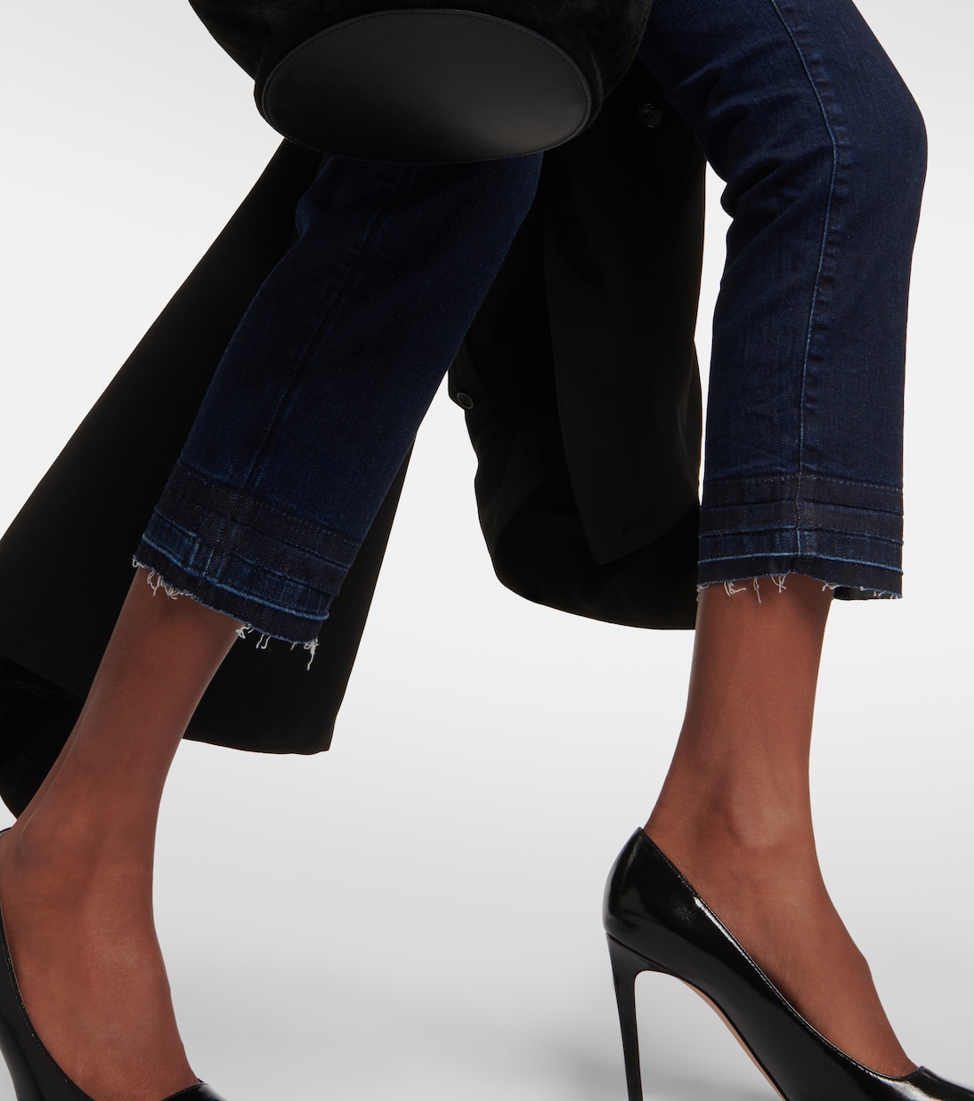 Mid-Rise Jeans The Straight Crop | 7 For All Mankind