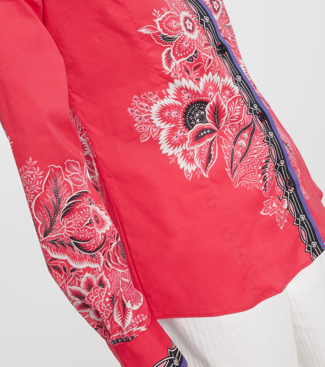 Bedrucktes Hemd aus einem Baumwollgemisch | Etro