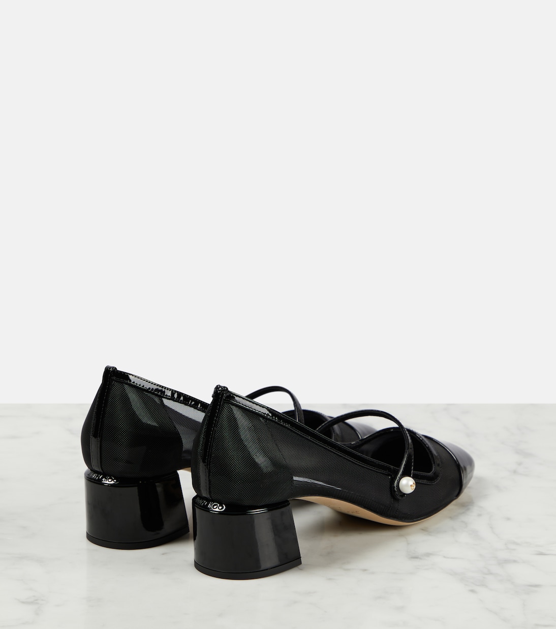 Escarpins Elisa 45 en résille | Jimmy Choo