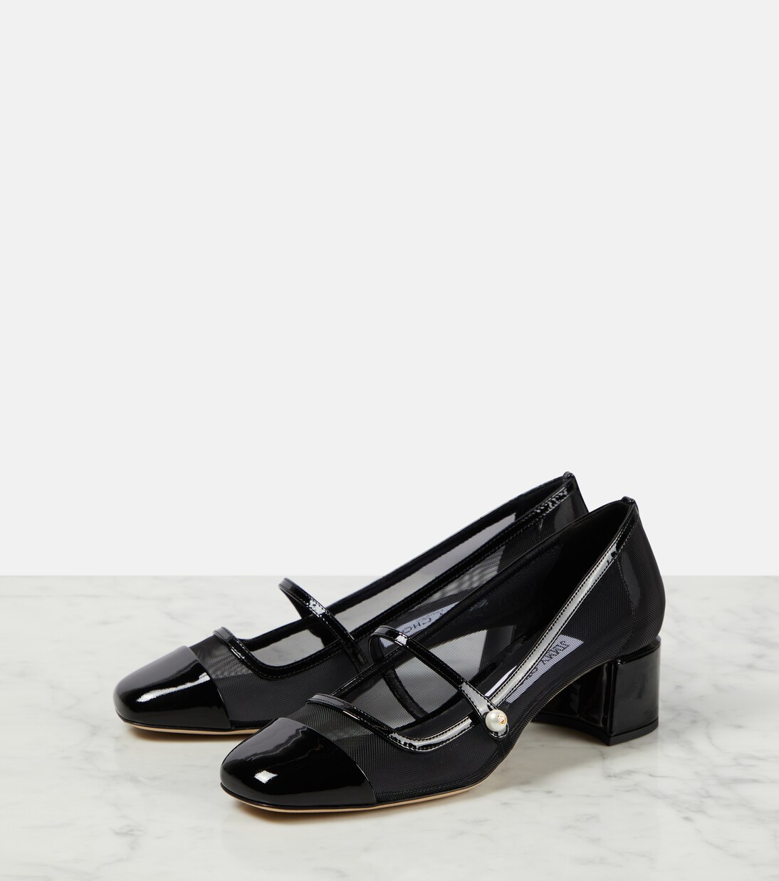 Escarpins Elisa 45 en résille | Jimmy Choo