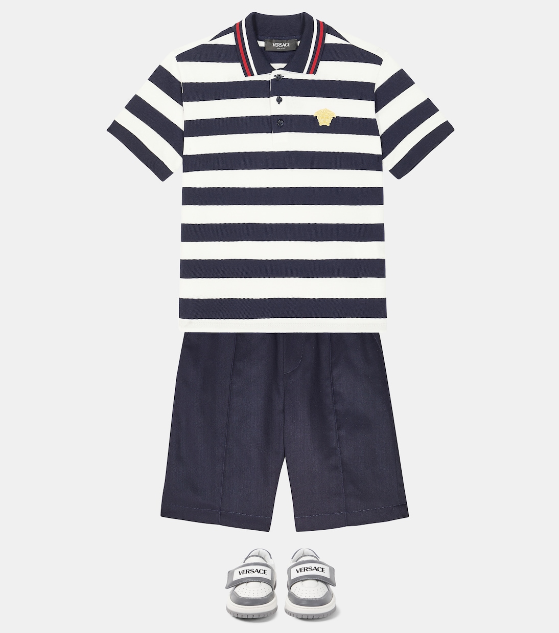 Shorts de algodón | Versace Kids