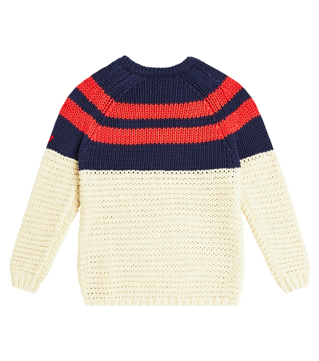 Colorblocked cotton sweater | Scotch & Soda Kids